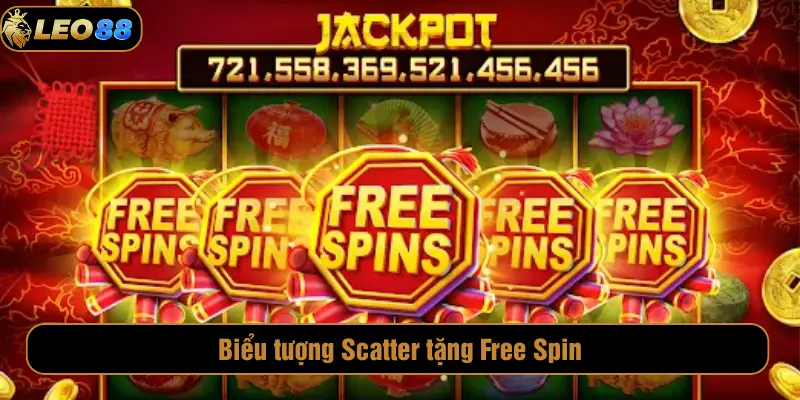 Nổ Hũ Jackpot LEO88 – Trải Nghiệm Slot Đổi Thưởng Hấp Dẫn Biểu tượng Scatter tặng Free Spin
