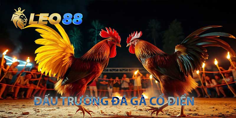đấu trường đá gà cổ điển đẳng cấp