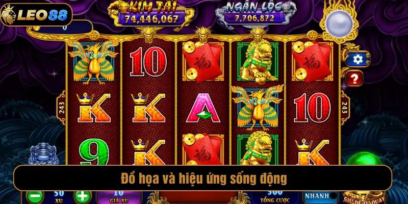 Kho Tàng Ngũ Long LEO88 Săn Hũ Thưởng Giá Trị Khủng Đồ họa và hiệu ứng sống động