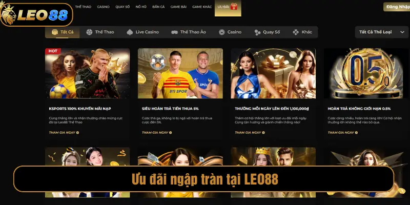 Catte LEO88 – Luật Chơi Chuẩn, Trải Nghiệm Đỉnh Cao Ưu đãi ngập tràn tại LEO88