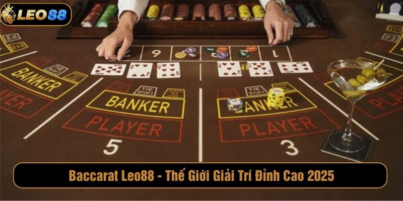 Baccarat Leo88 – Sân Chơi Trực Tuyến Hấp Dẫn Và Minh Bạch Baccarat Leo88 - Thế giới giải trí đỉnh cao 2025