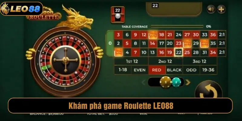 Roulette LEO88 Đỉnh Cao, Livestream Sắc Nét, Quà Khủng Khám phá game Roulette LEO88